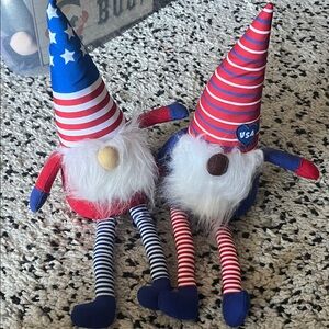 Patriotic Gnome Plush Set